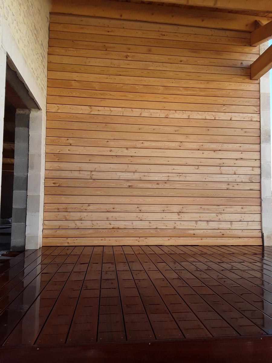 Terrasse en bois à La Rochelle