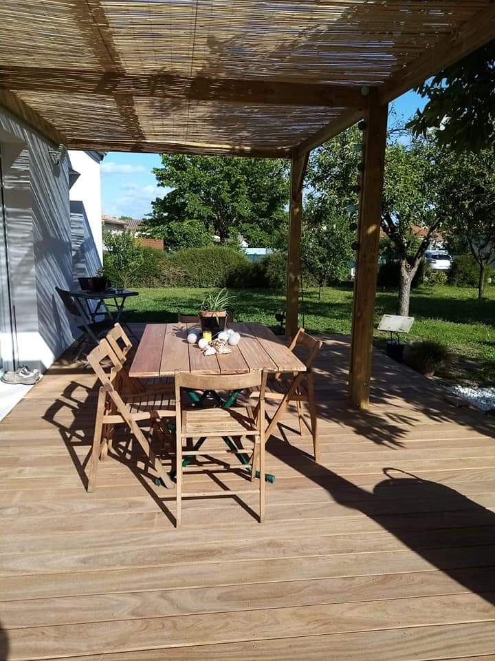 Pergola à Rochefort
