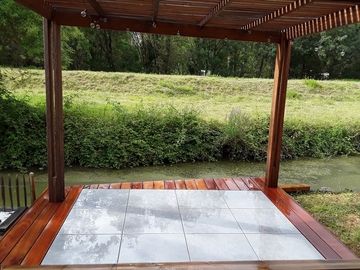 Terrasse en Grès Cérame