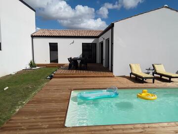 Création d'une terrasse en bois à Luçon