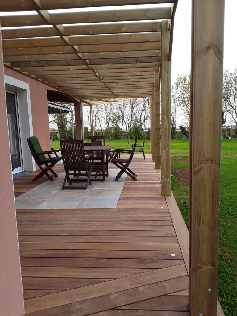 Pergola à Rochefort