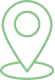 Symbole vert de localisation, un marqueur de carte stylisé indiquant un lieu, une adresse ou un point d'intérêt.