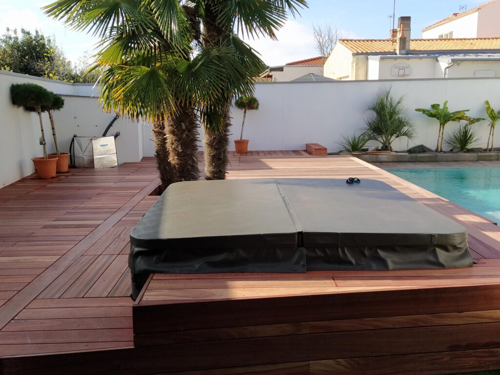 Terrasse en padouk à la Rochelle