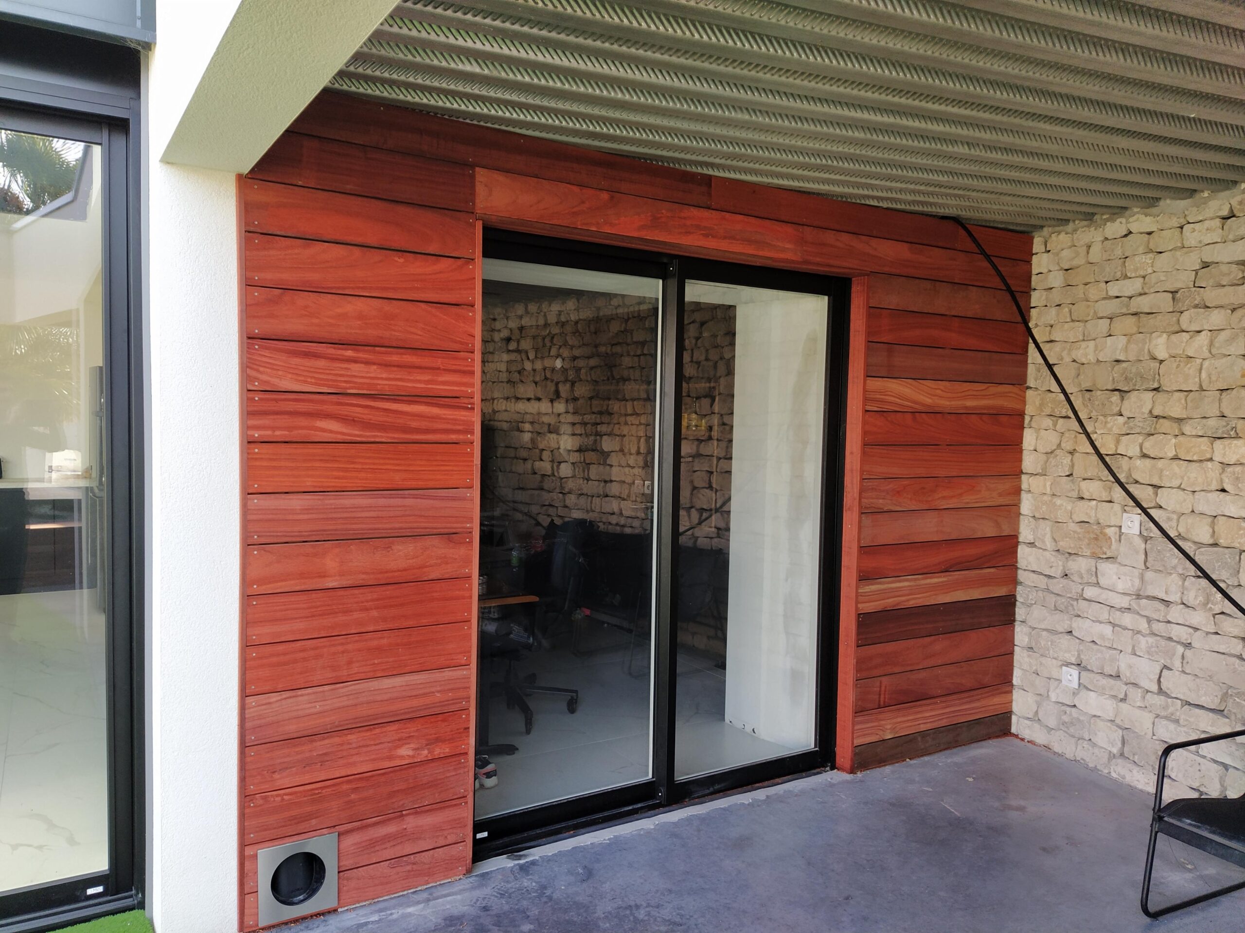Terrasse en padouk à la Rochelle